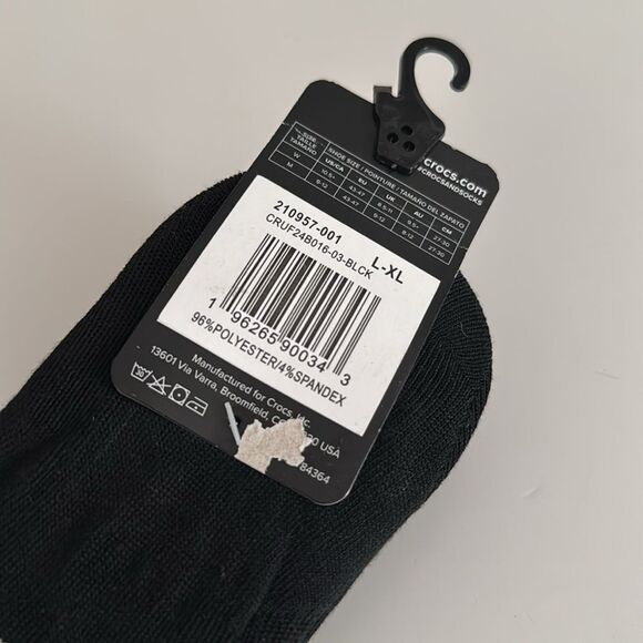 CrocsSocks Hidden Liner 3PK NWT - Picture 3 of 4